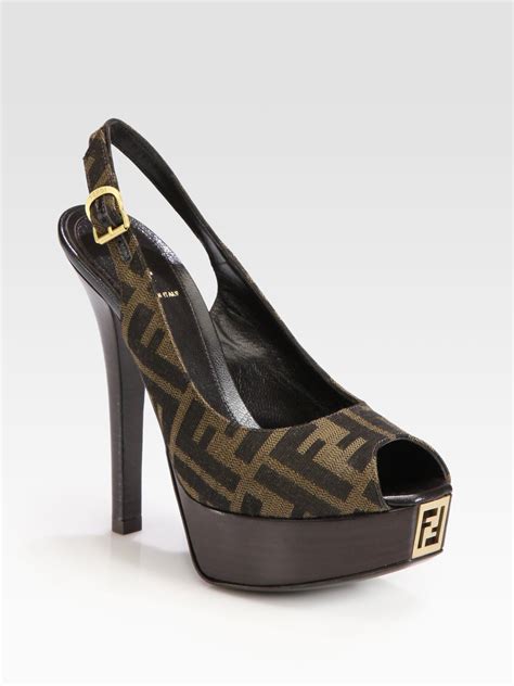 Fendi Zucca Pumps 